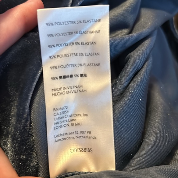 Free People Claudia Velvet Puff Sleeve Blouse - Picture 13 of 15